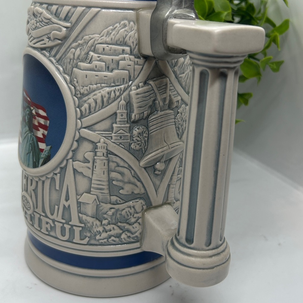 Vintage Avon 2002 America The Beautiful Beer Stein Avon Fine Collectibles #35446 - Picture 11 of 16